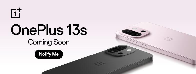Banner of OnePlus 13s Notify Me