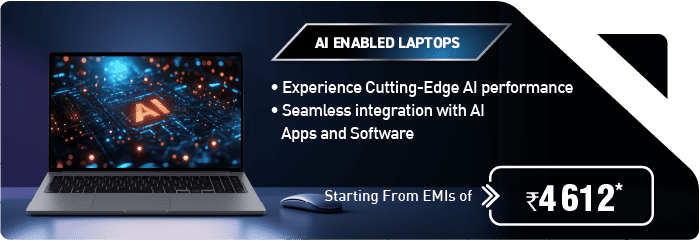 Banner of AI Enabled Laptops