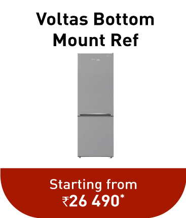 Voltas Bottom Mount Ref 