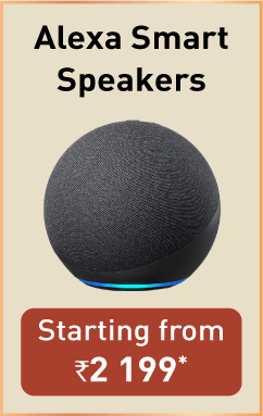 Alexa Smart Speakers 