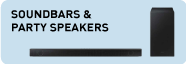 Soundbars & Party Speakers
