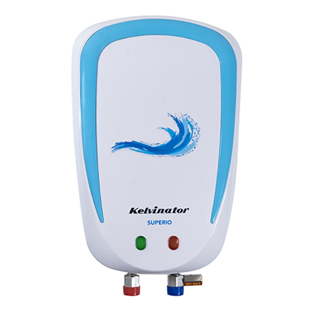 Kelvinator 3L 3000W Instant Water Heater, White and Blue