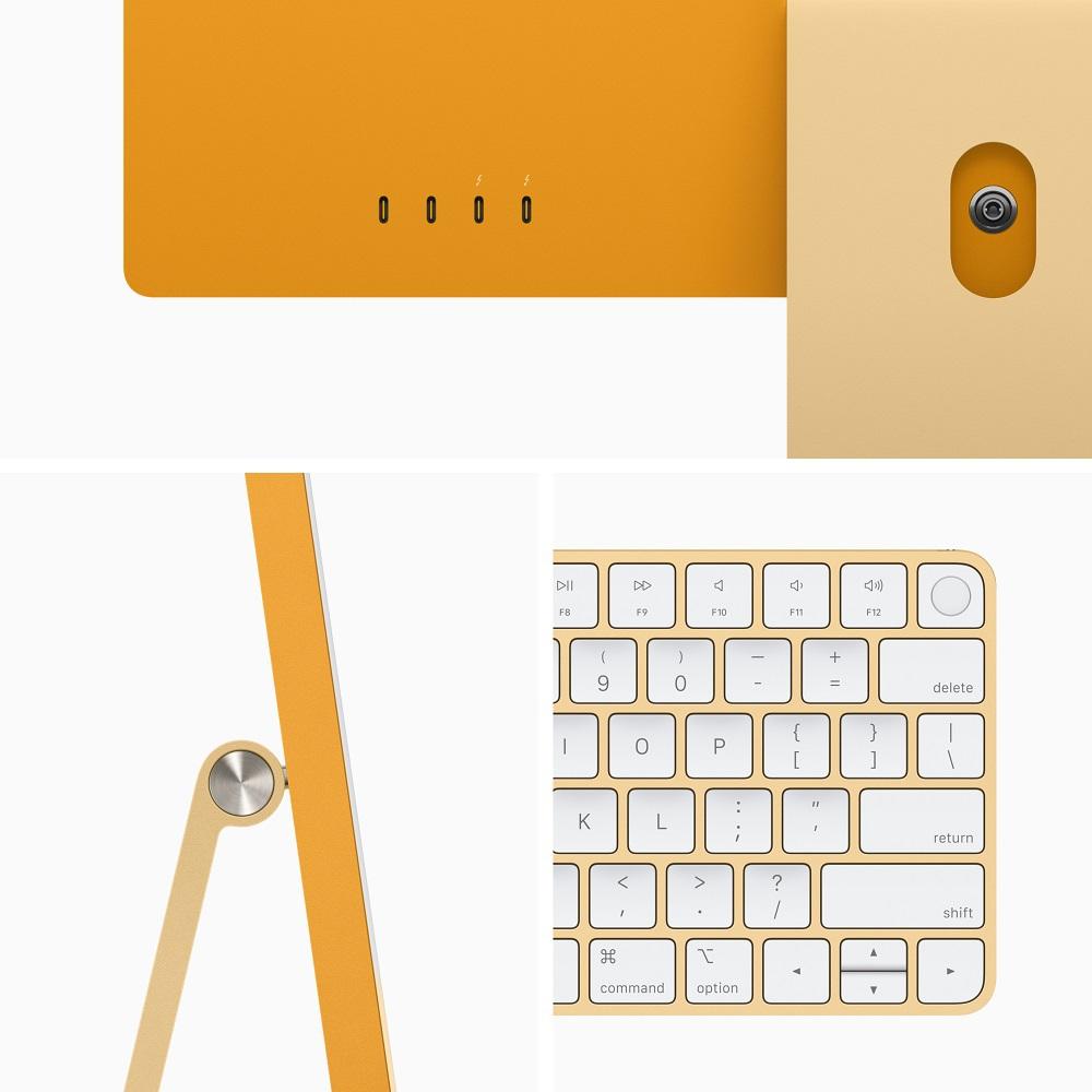 【佐藤さん】M1 iMac 24インチ イエロー 16GB 512GB 24インチiMac [整備済製品] 8コアCPUと8コアGPUを搭載したApple M1