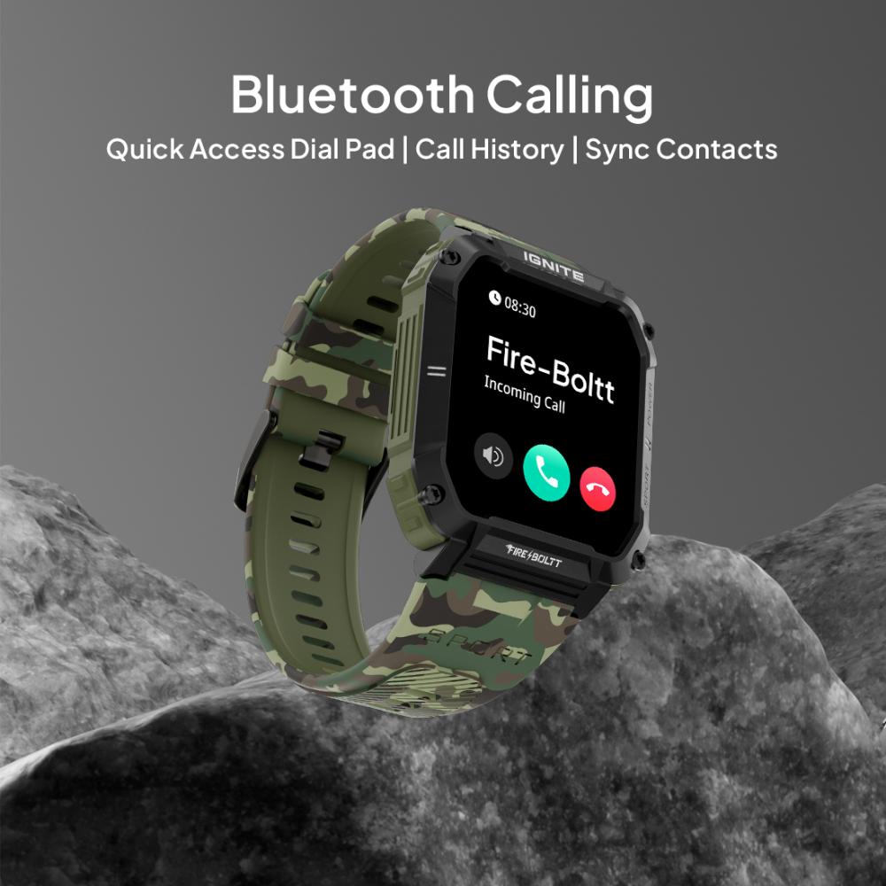 Buy Fire-Boltt Combat BSW130 Smart Watch, Camo Green at Reliance