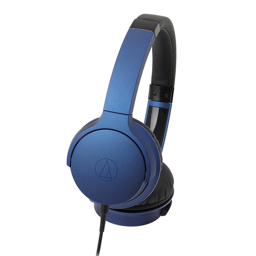 Audio Technica ATH-AR3IS On-Ear Wired Headphone, Blue
