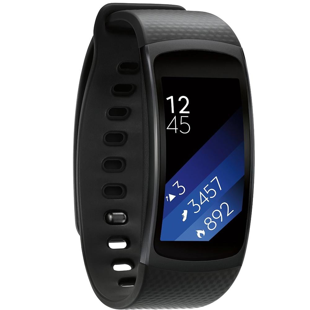 Samsung Gear Fit2 with AMOLED Display, ATM Water Resistance, 90+ Workout  Support, Sleep Score, 75 Watch Faces, Notification and Quick Replies, Music 