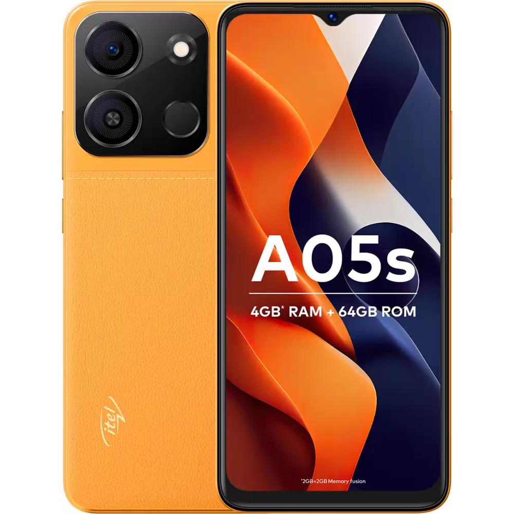 Buy Itel A05s 64 GB, GB RAM, Smartphone, Orange at Reliance Digital