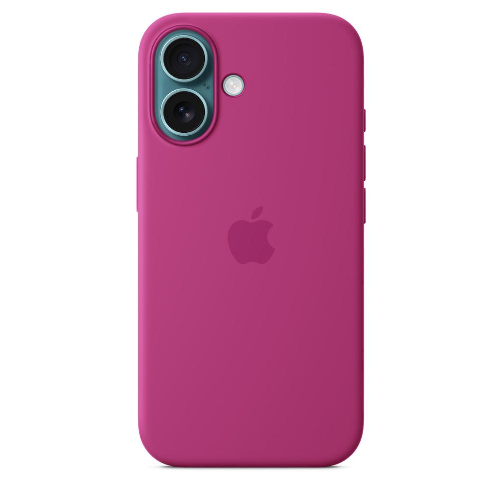 Custodia IPhone 16 DECODED Silicone - Verde Con MagSafe E Protezione Cadute - Foto 12