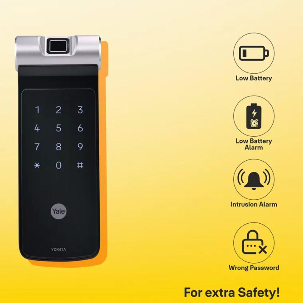 Buy Yale Digital Smart Lock, Champagne Gold, YDR 41 A at