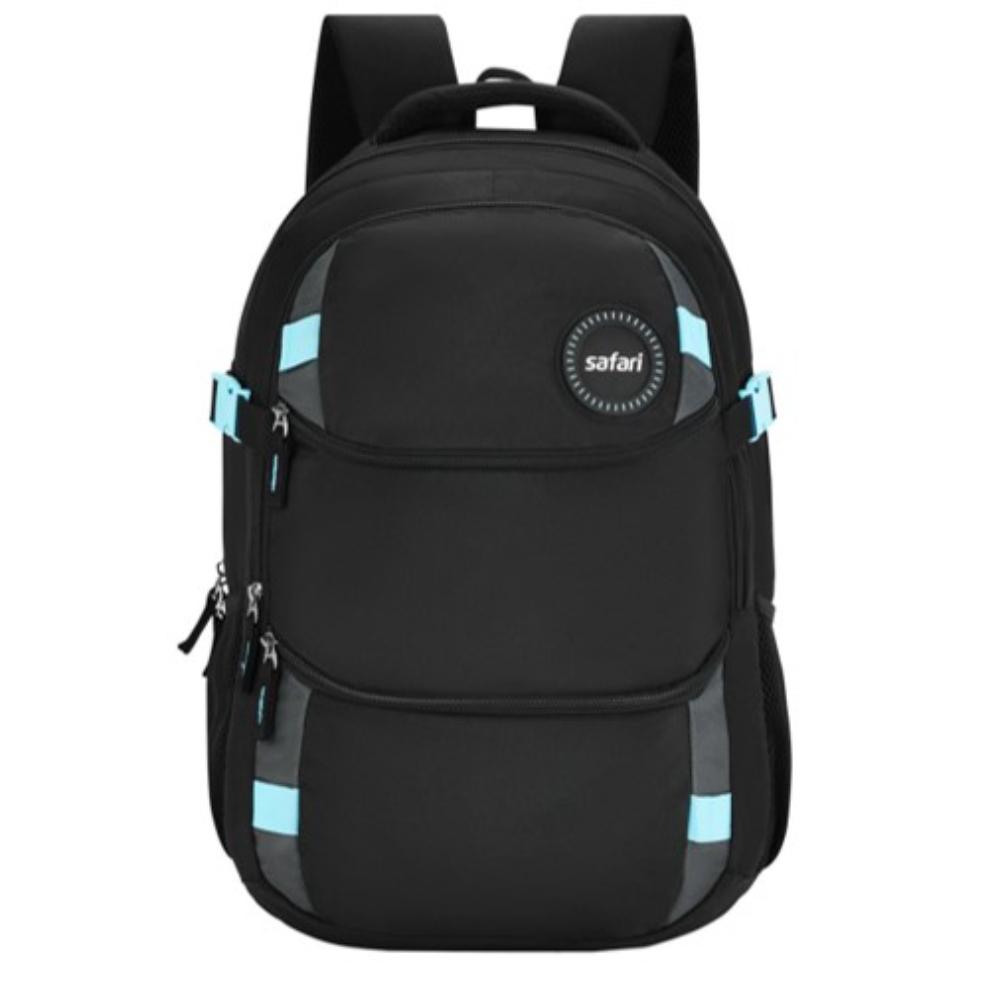 Safari Twin Deluxe 19 FB Laptop Backpack, Black