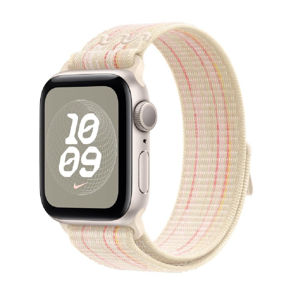 時計 Apple watch 3 42 mm nike sport loop Buy Apple Watch 42 mm Starlight/Pink Nike Sport Loop at Reliance