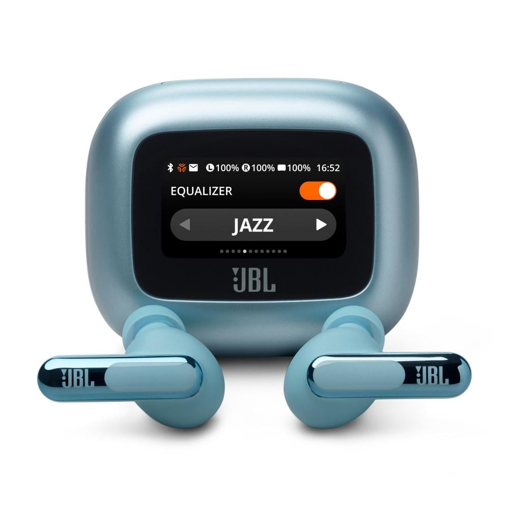JBL New Launch Live Beam 3, Hi-Res Audio True ANC TWS, Smart Case with  Touch Display, 48 H Playtime, Wireless Charging, Mic, Multipoint  connection,