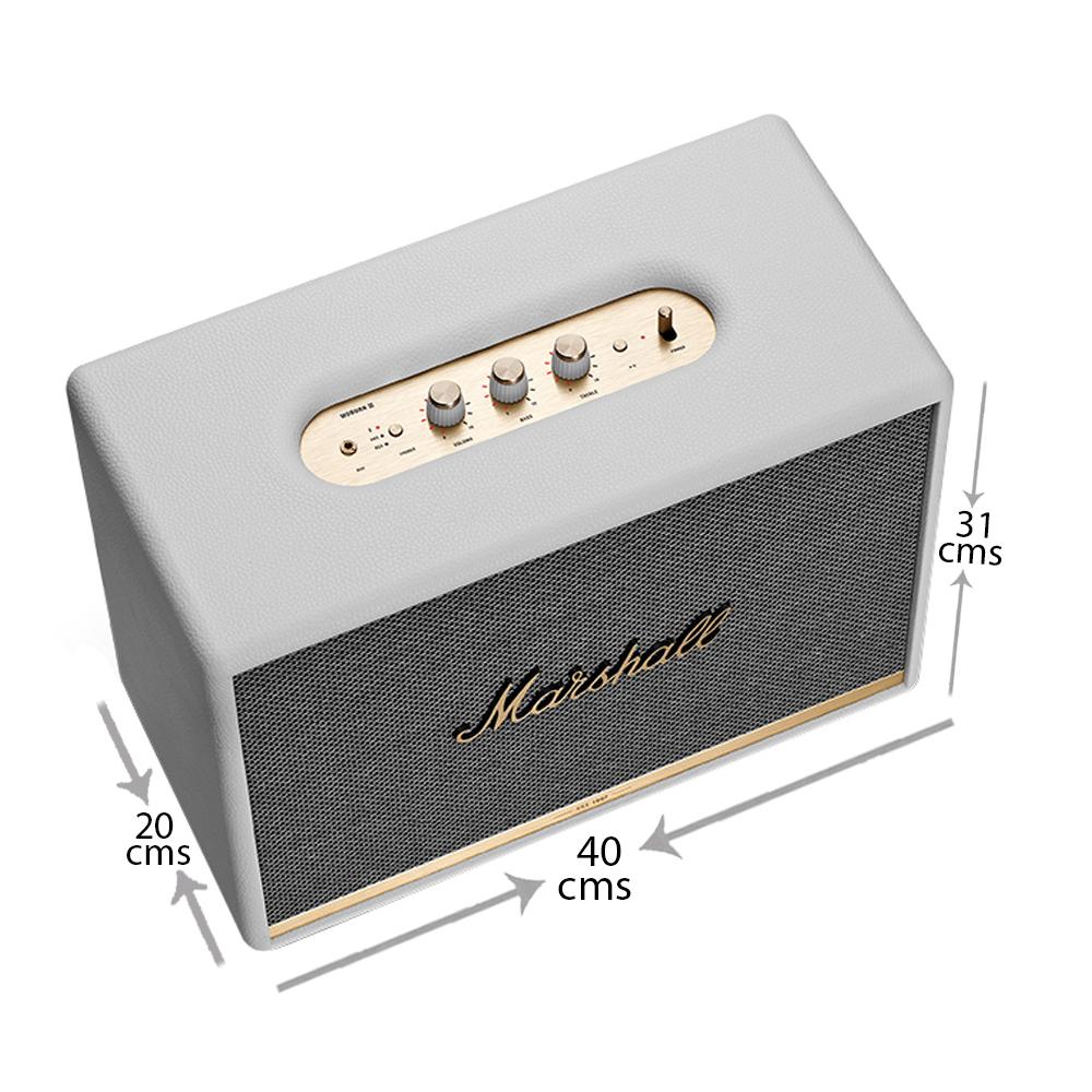 Marshal Woburn II ホワイト Marshall Woburn II Bluetooth® (White) Powered Bluetooth speaker