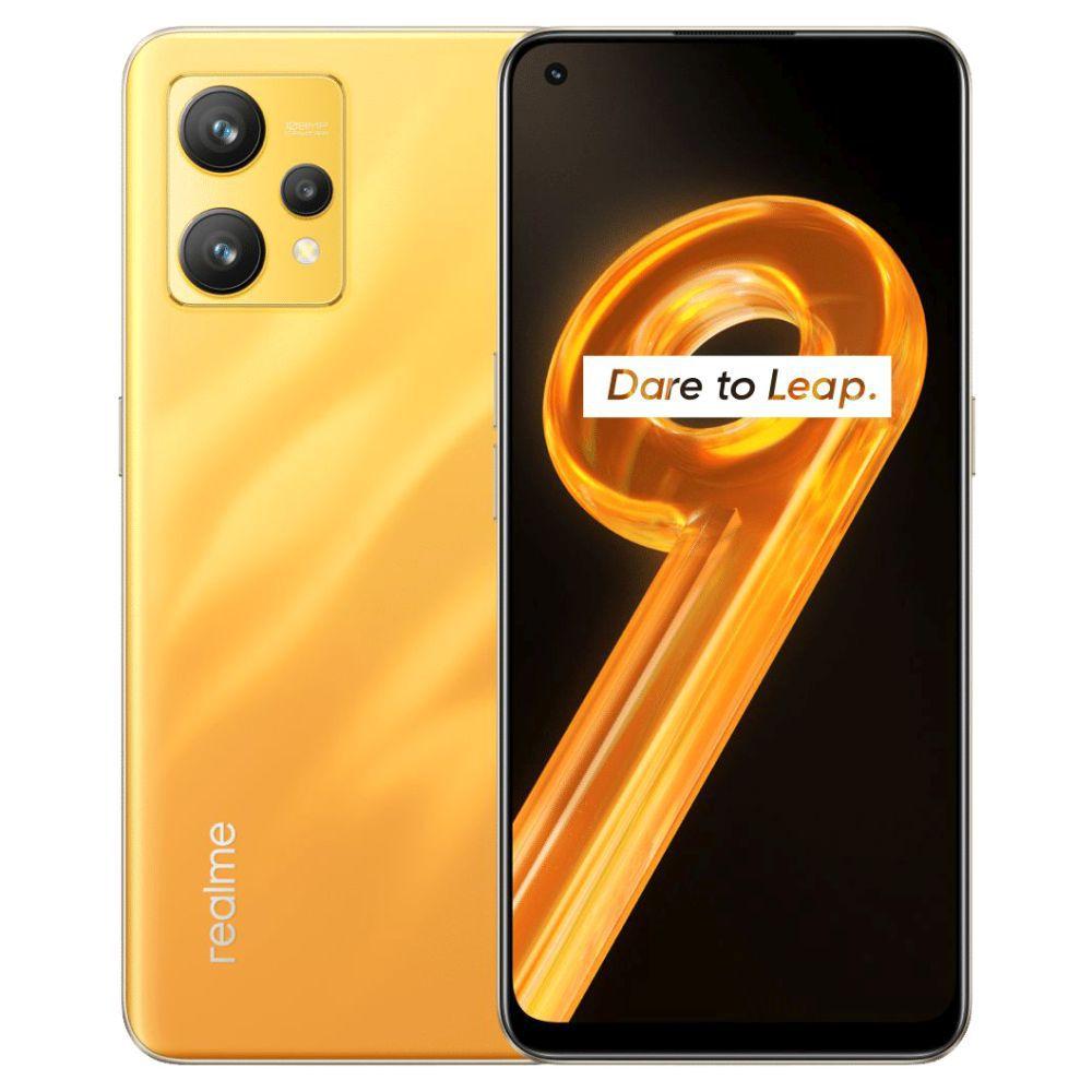 price history - Realme 9 128GB, 6GB RAM, Sunburst Gold, Mobile Phone