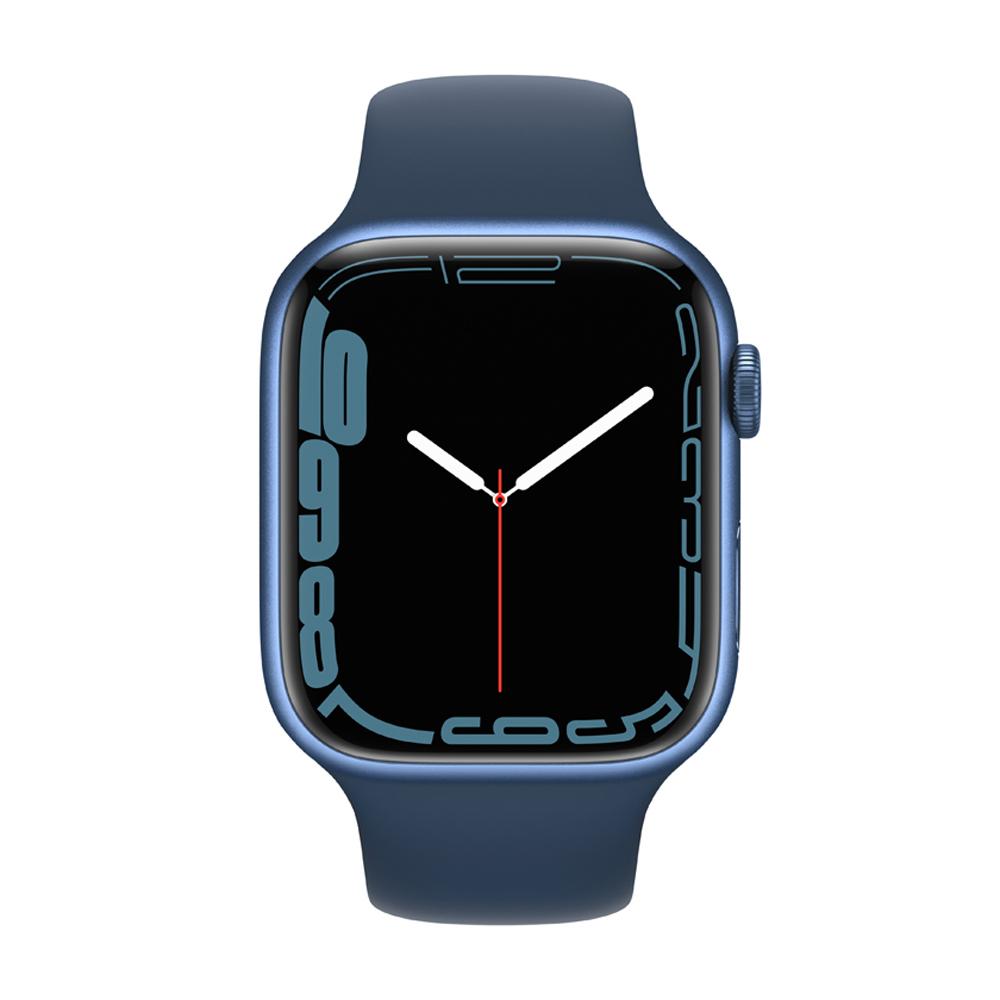 Apple Watch Series GPS 45 mm Blue Aluminum Case with Abyss Blue Sport  Band