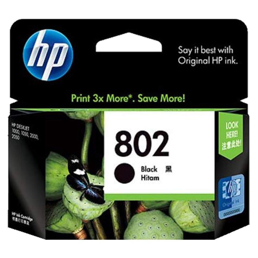 Buy HP 802 Ink Cartridge, Black at Best Price on Reliance Digital