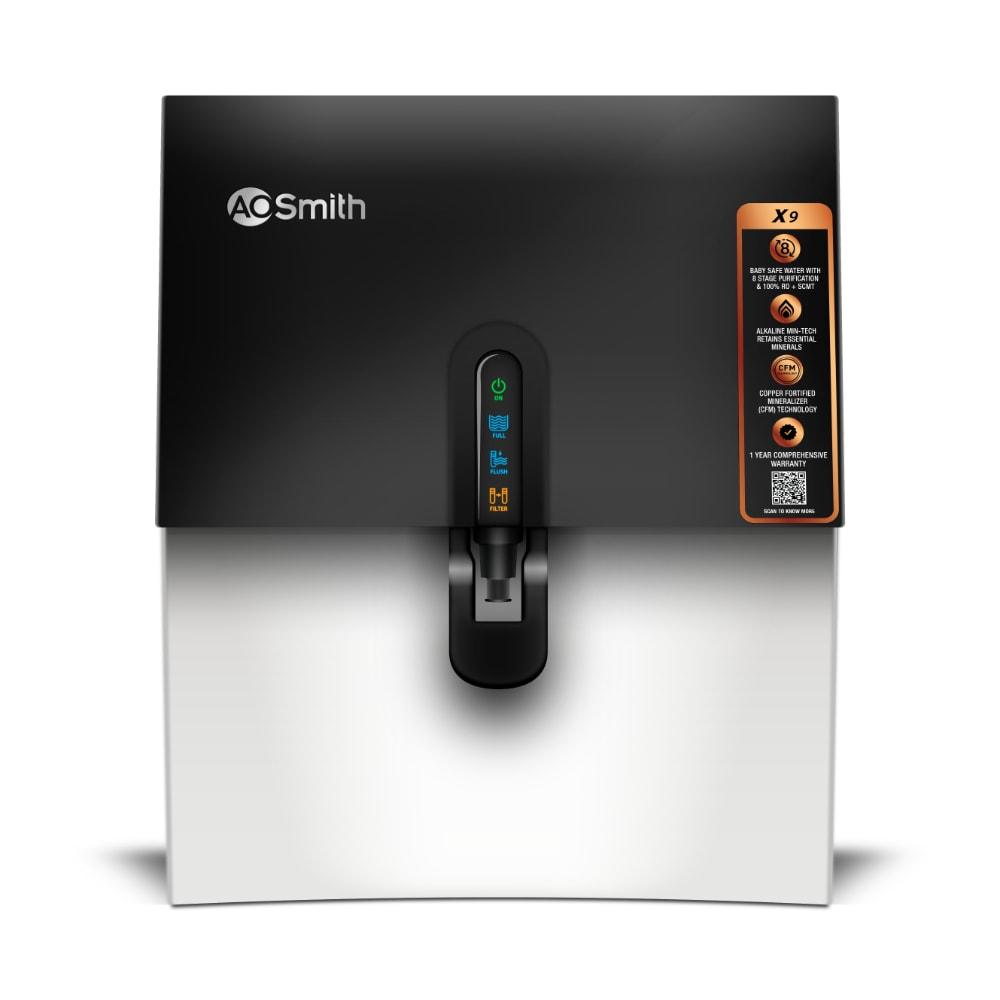 A.O.Smith X9 RO + SCMT + Copper Water Purifier