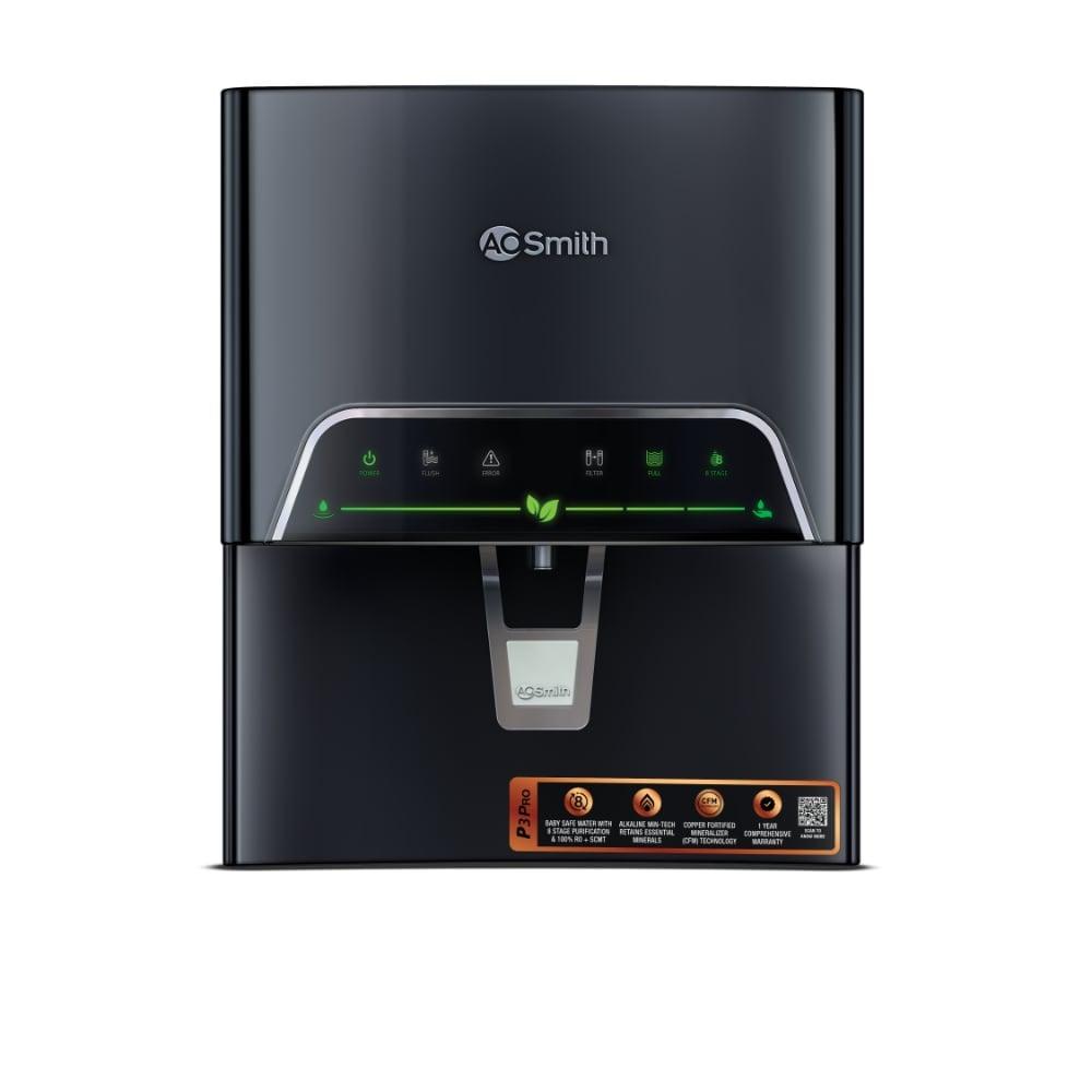 A.O.Smith P3 Pro RO + SCMT + Cu Water Purifier