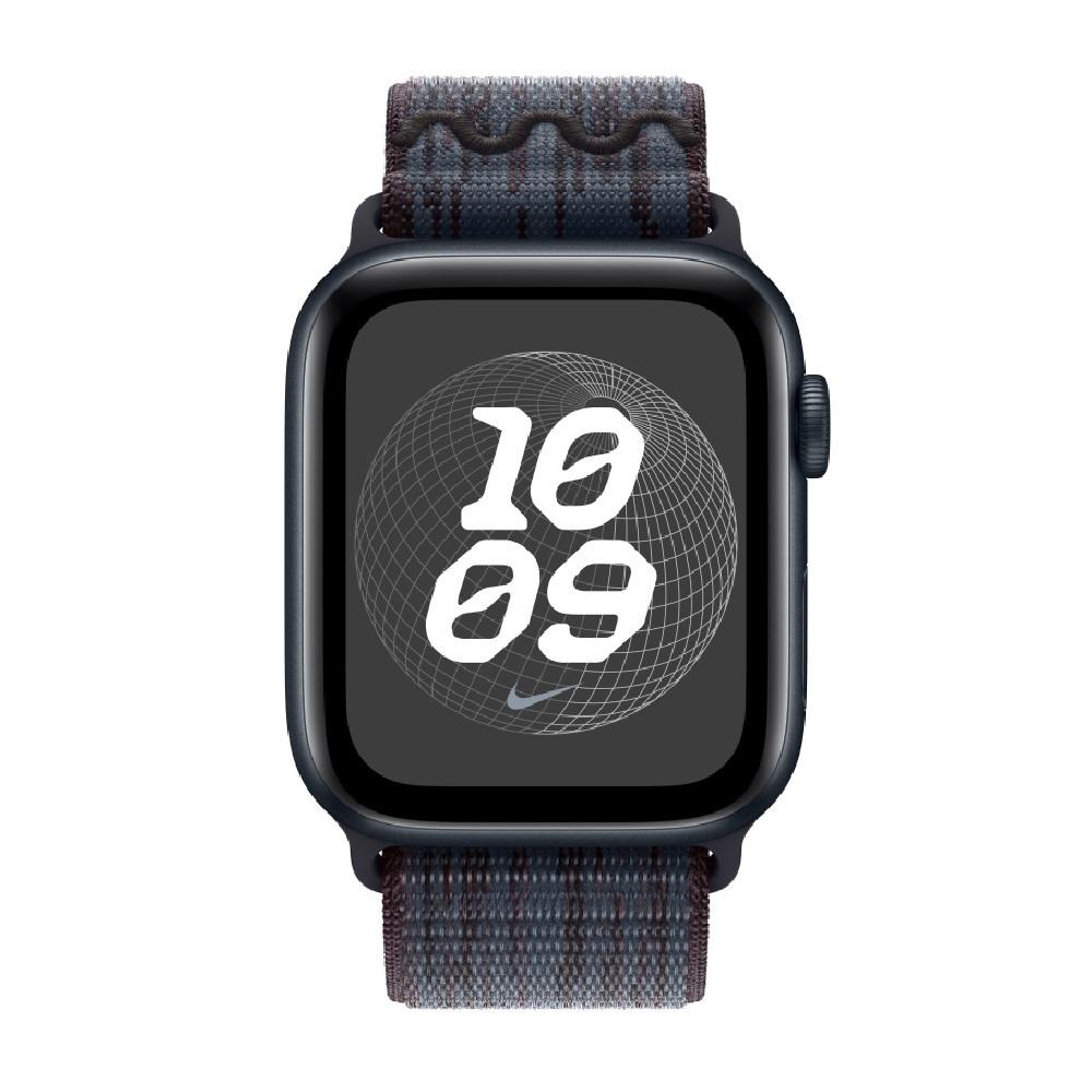 Buy Apple Watch 46 mm Black/Blue Nike Sport Loop at Reliance Digital