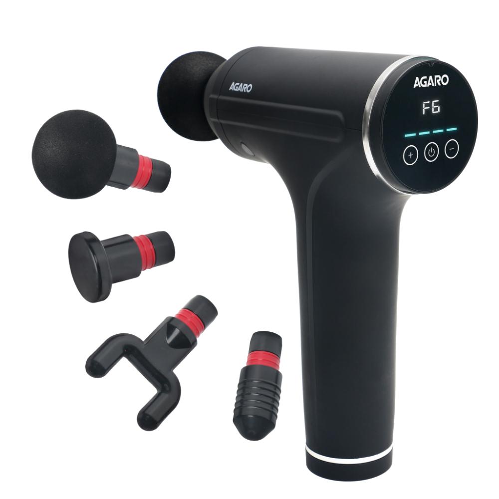 Agaro Galaxy Gun Massager, Black