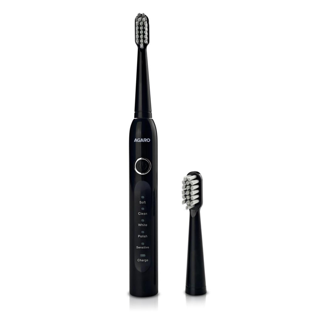 Agaro Cosmic Advance Sonic Electric Tooth Brush, Black