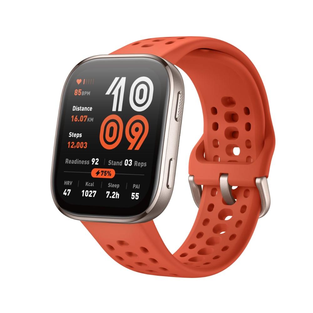 Amazfit BIP 6 Smartwatch, Red