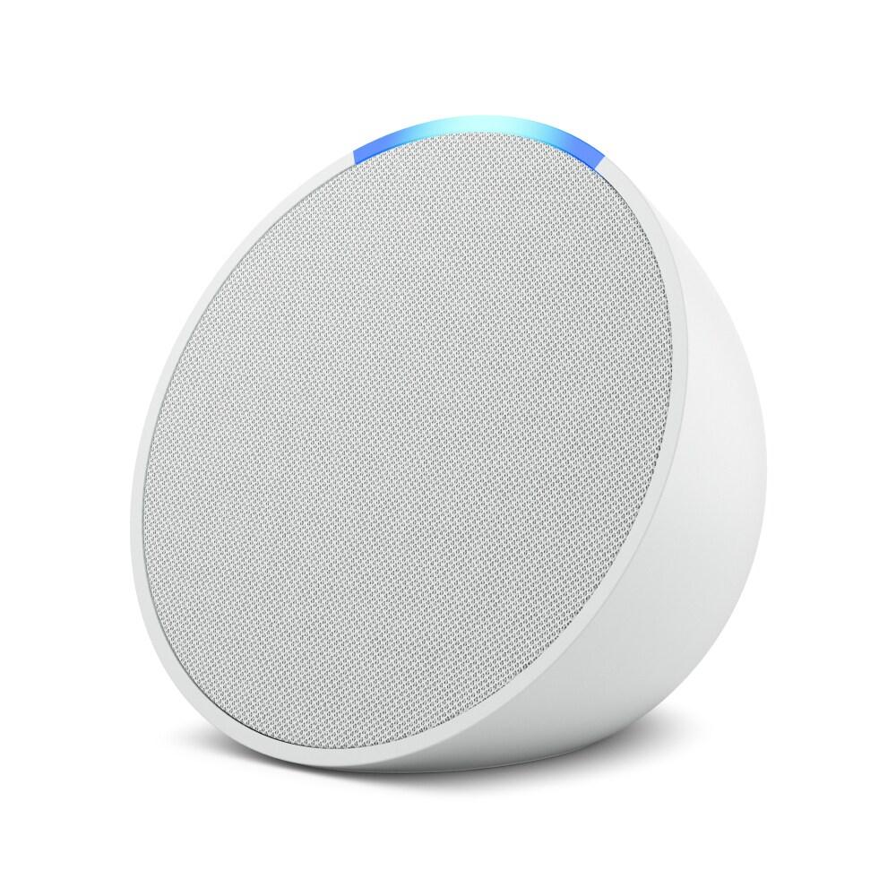 Amazon Echo Pop Bluetooth Speaker, White