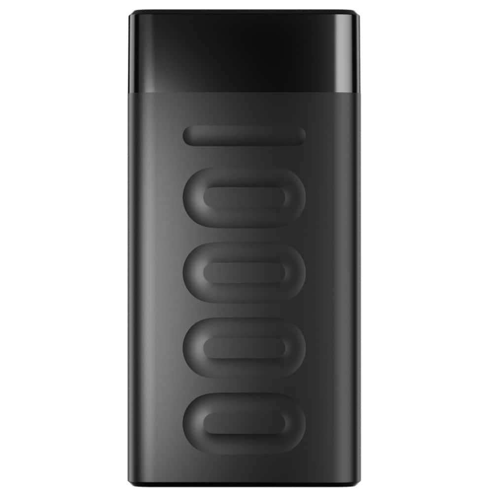 Ambrane Stylo 10K Power Bank, USB-A & USB-C port, 22.5 W Super Fast Charging, Quick charge 3.0, Short Circuit Protection, Over-Voltage Protection, Over Current and Overload Protection, Compatible with smartphones, tablets, earbuds, and neckbands, Black