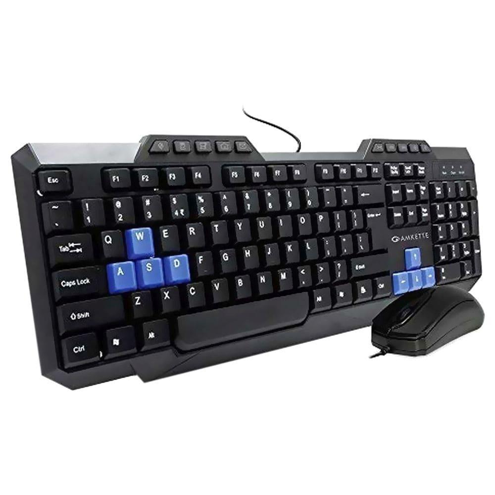 Amkette Xcite Pro Wired Keyboard and Mouse Combo