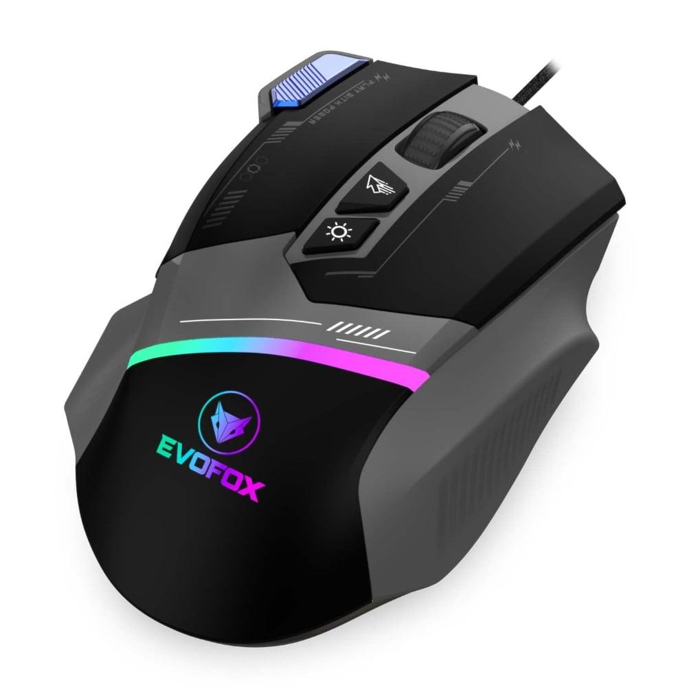 Evofox Blaze Wired Gaming Mouse, Grey