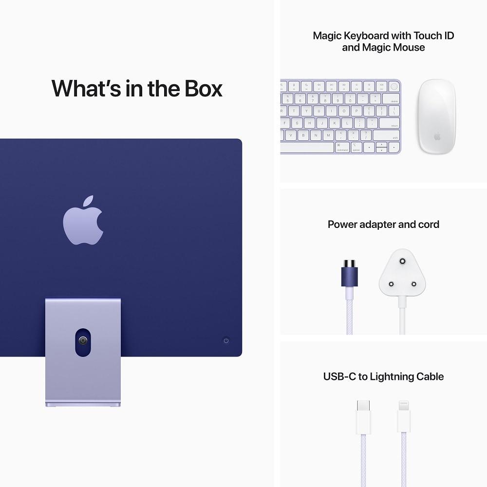 Buy Apple iMac 60.96 cm (24-inch) All-In-One Desktop (8-core Apple