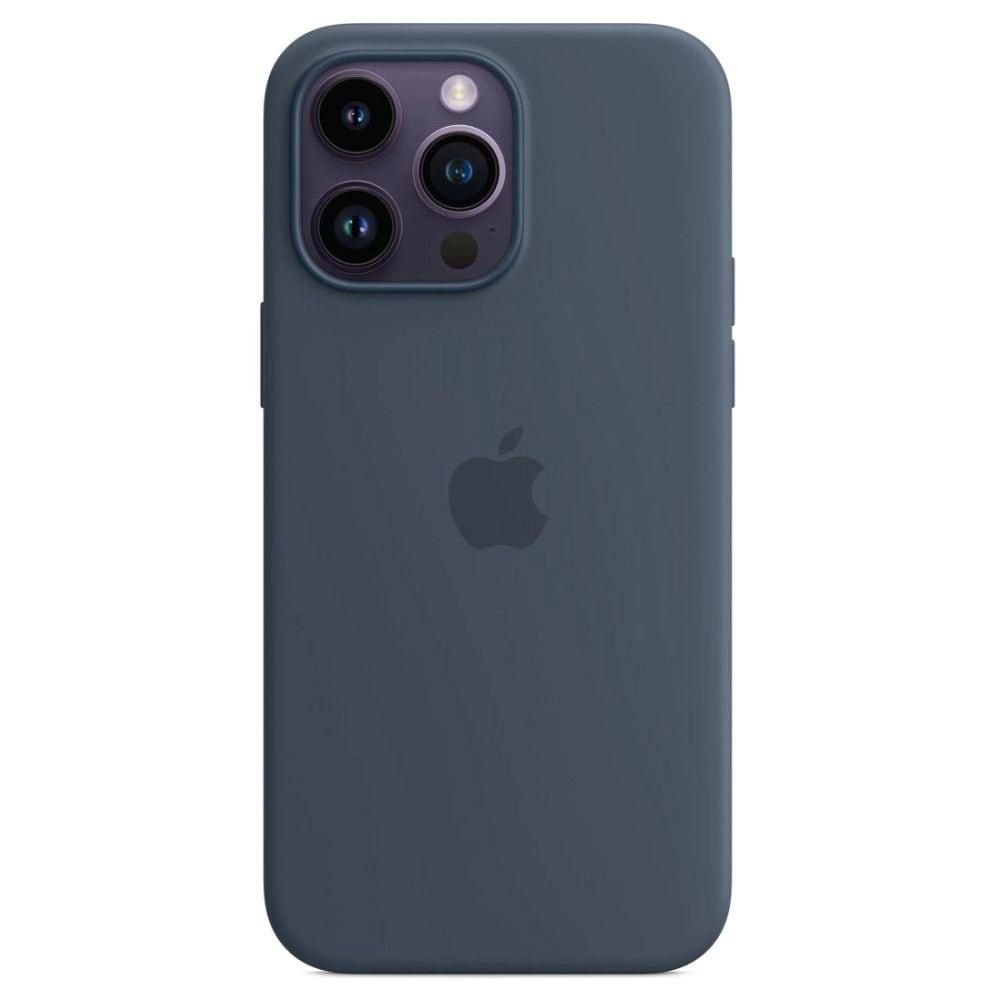 Apple iPhone 14 Pro Max Silicone Case with MagSafe - Storm Blue