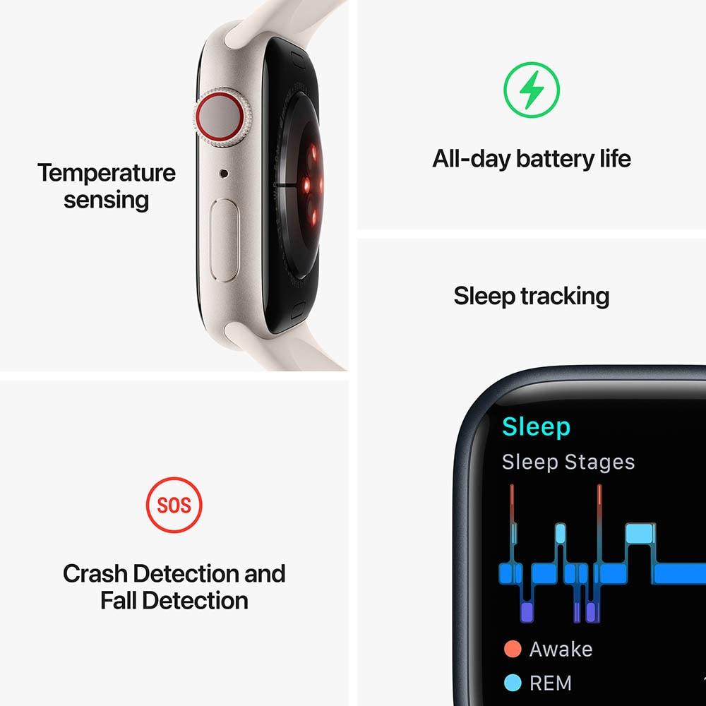 Buy Apple Watch Series 8 GPS + Cellular 45mm Graphite Stainless