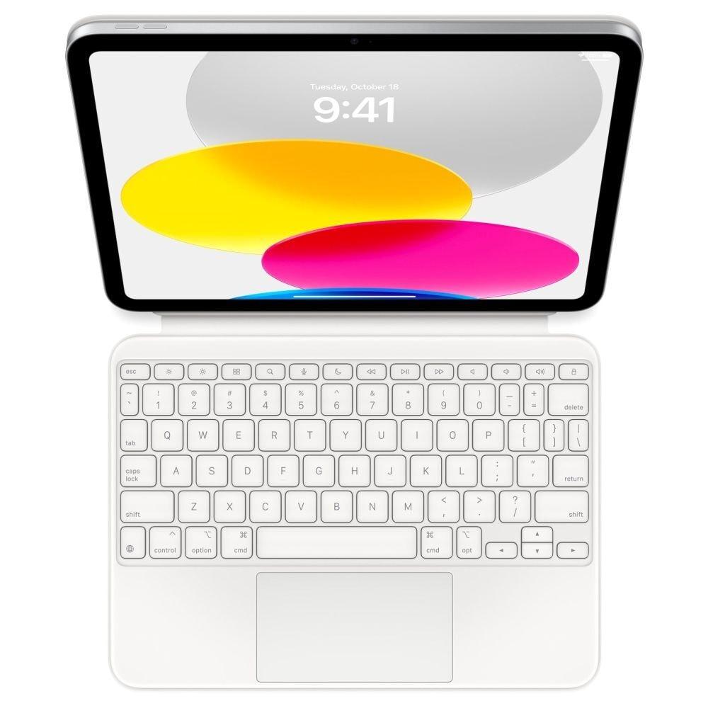 Apple MQDP3HN/A Wireless Magic Keyboard Folio for 10th Gen iPad, White