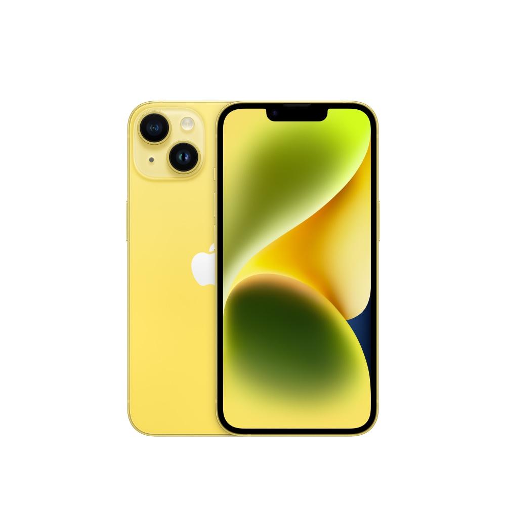Apple iPhone 14 128 GB, Yellow, Mobile Phone