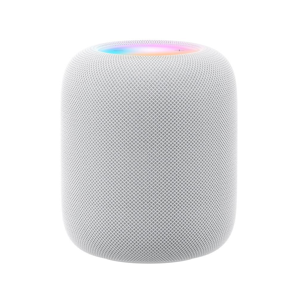 Apple HomePod (2nd Generation), Intelligent Assistant and Voice Recognition, Temperature and Humidity Sensor, High-excursion Woofer, White