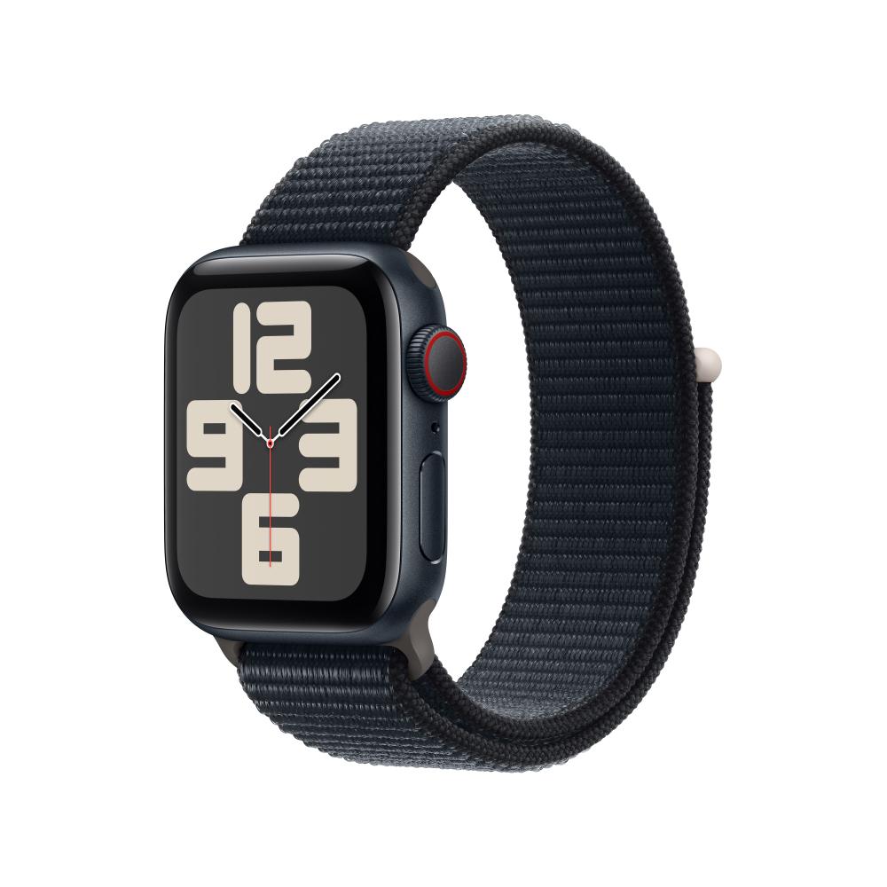 Apple Watch SE GPS + Cellular 40 mm Midnight Aluminium Case with Midnight Sport Loop