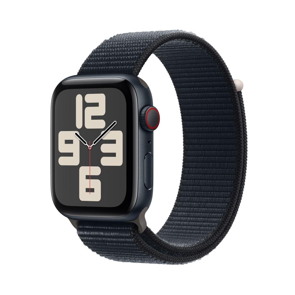 Apple Watch SE GPS + Cellular 44 mm Midnight Aluminium Case with Midnight Sport Loop