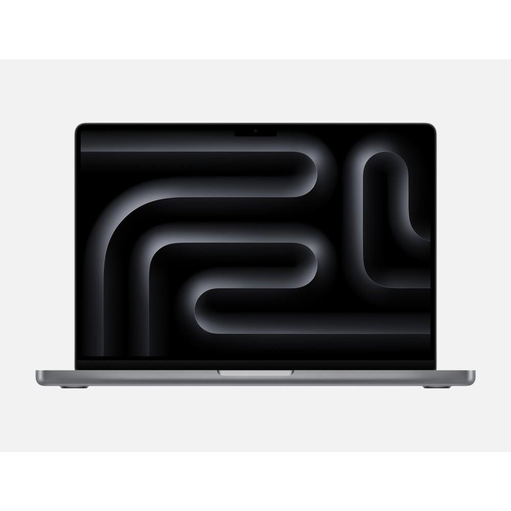 Apple MacBook Pro, M3 Chip 8 Core CPU, 10 Core GPU, 8 GB Unified Memory, 512 GB SSD, Display 14.2 inch 36.06 cm, macOS Sonoma, Space Grey, MTL73HN/A