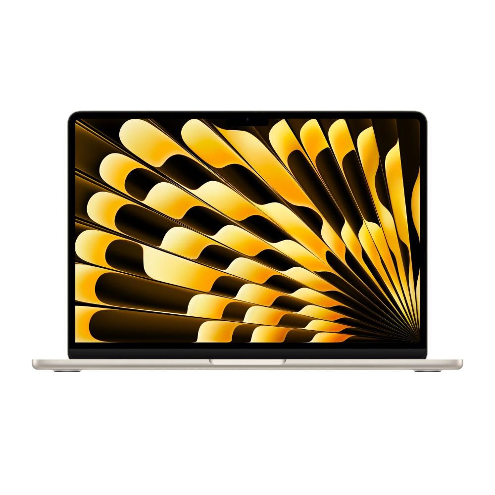Apple MBA-13/MRXT3HNA MacBook Air (Apple M3 chip/8 GB/256 GB SSD/Liquid Retina), 34.544 cm (13.6 inch), Starlight