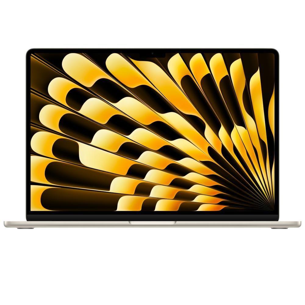 Apple MRYR3HN/A MacBook Air (Apple M3 Chip/8GB/256GB SSD/Mac OS Sonoma/Liquid Retina), 38.86 cm (15.3 inch), Starlight