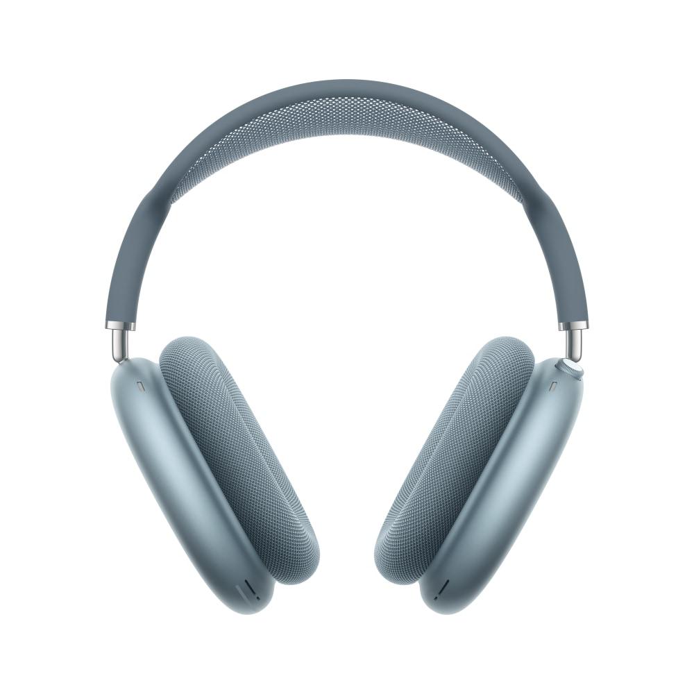 Apple AirPods Max Wireless On-Ear Bluetooth Headphones with Pro-level Active Noise Cancellation, Personalised Spatial Audio with dynamic head tracking (Blue)