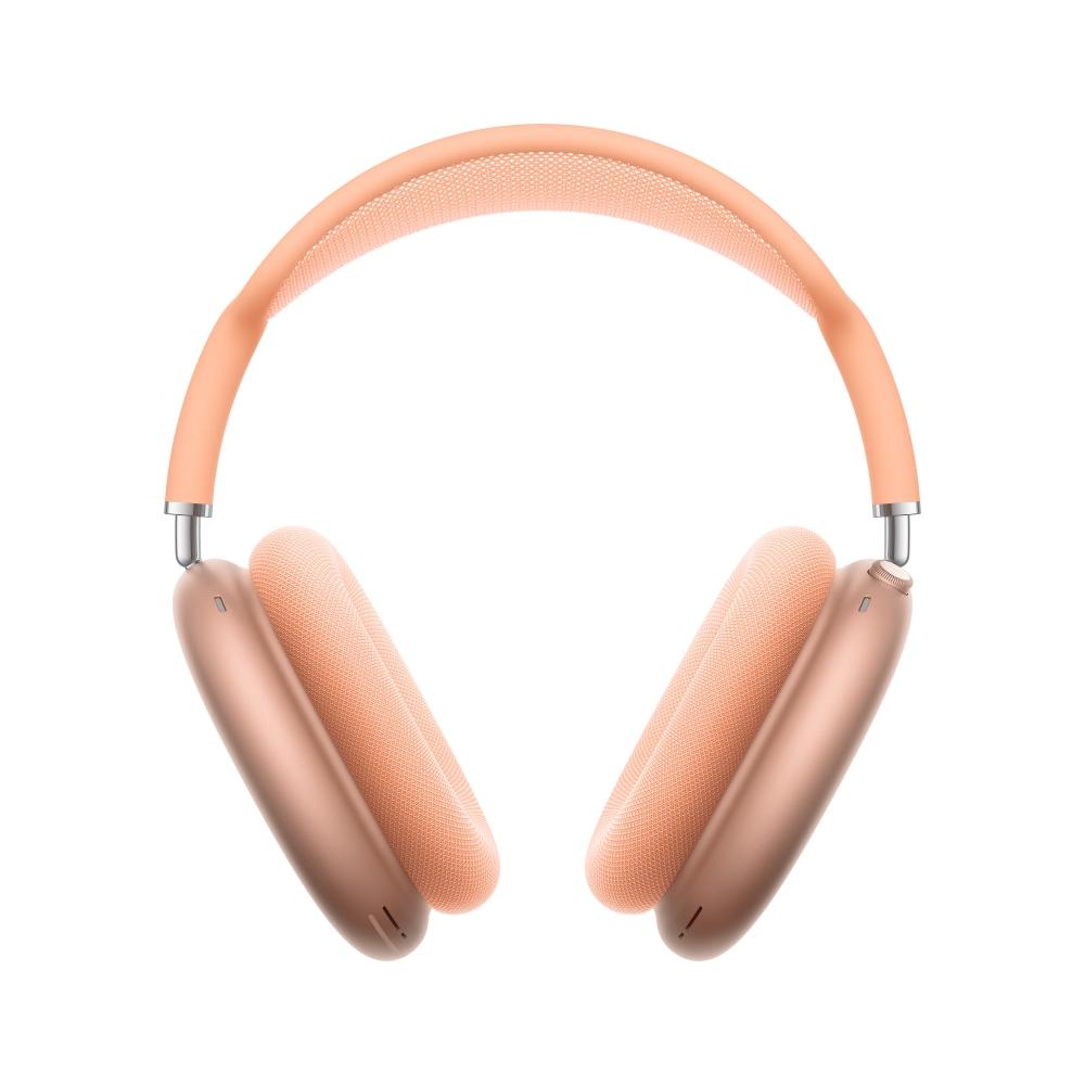 Apple AirPods Max Wireless On-Ear Bluetooth Headphones with Pro-level Active Noise Cancellation, Personalised Spatial Audio with dynamic head tracking (Orange)