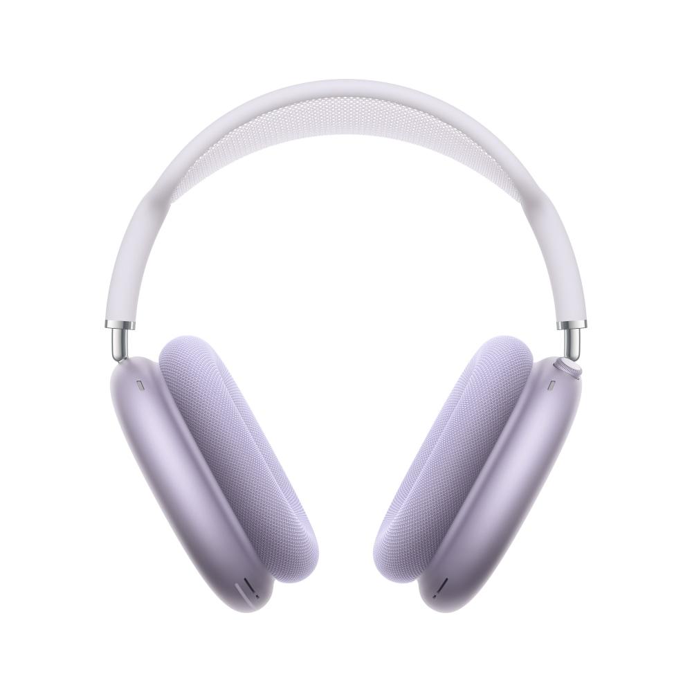 Apple AirPods Max Wireless On-Ear Bluetooth Headphones with Pro-level Active Noise Cancellation, Personalised Spatial Audio with dynamic head tracking (Purple)