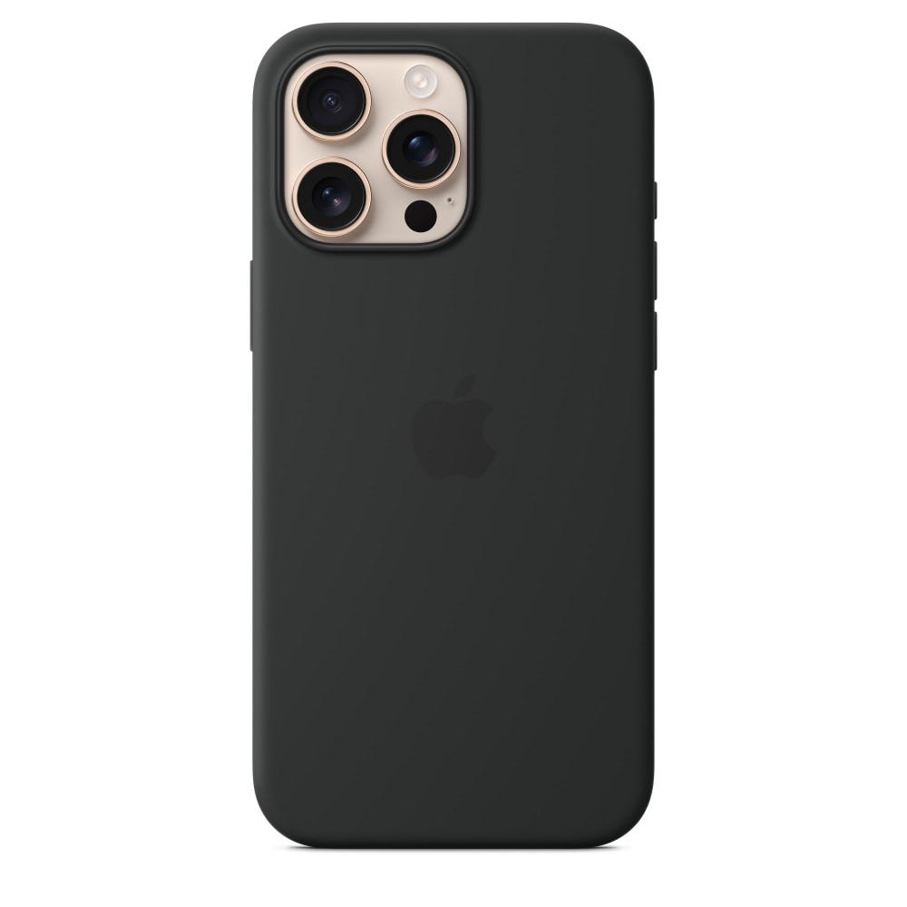 iPhone 16 Pro Max Silicone Case with MagSafe, Black