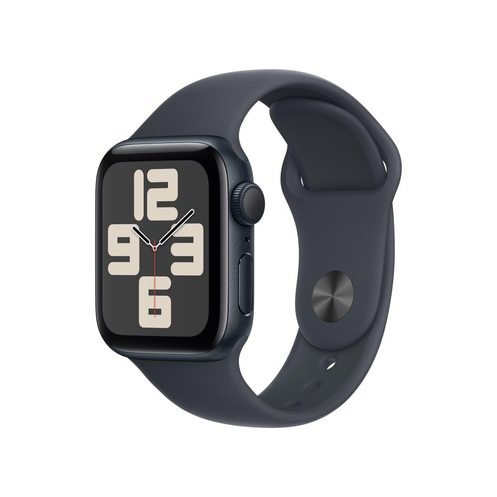 Apple Watch SE GPS 40 mm Midnight Aluminium Case with Midnight Sport Band - S/M
