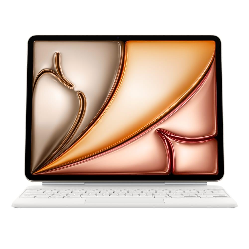 Apple Magic Keyboard for 33.02 cm (13 inch) iPad Air M3, White, MDFW4HN/A