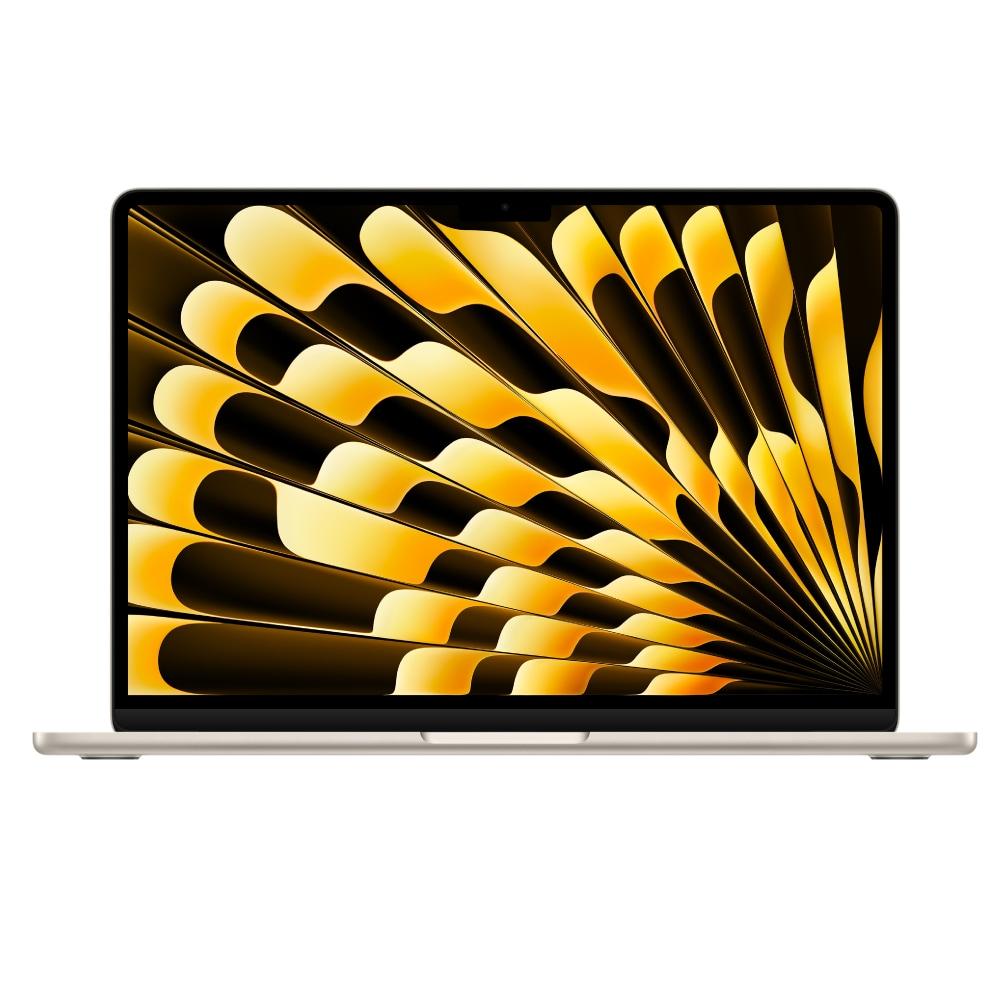 Apple MW0Y3HN/A MacBook Air (Apple M4 Chip/16 GB/256 GB SSD/MacOS Sequoia/Liquid Retina), 34.46 cm (13.6 inch), Starlight