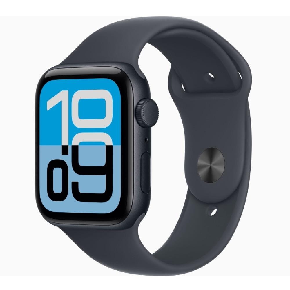 Apple Watch SE 3 GPS 44 mm Midnight Aluminium Case with Midnight Sport Band - S/M
