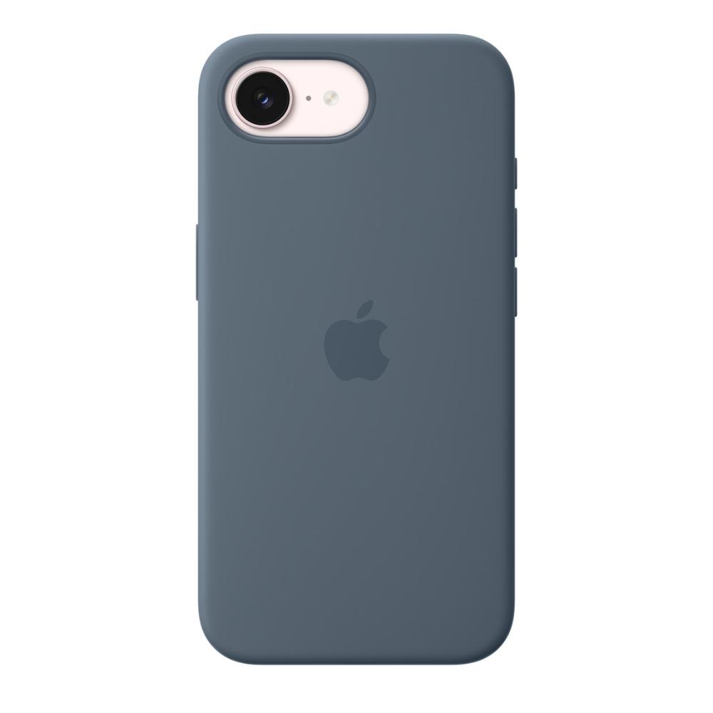 Apple iPhone 17E Silicone Mobile Case, Anchor Blue